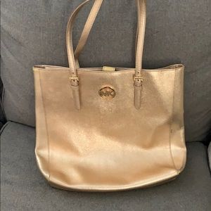 MICHAEL KORS GOLD PURSE